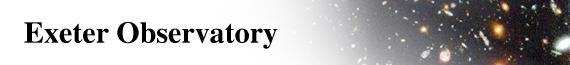 Exeter Astrophysics