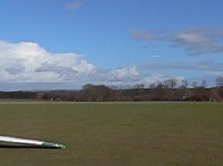 movie, glider landing