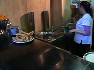 simple peasant woman making churros (movie)
