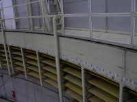 barcodes so the dome track knows where it is