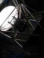 WIYN telescope + flatfield screen