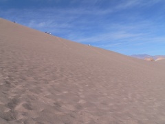 sand surfing