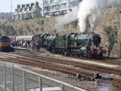 old steam locomotive across the country