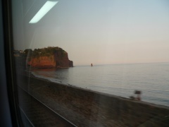 train ride back, 