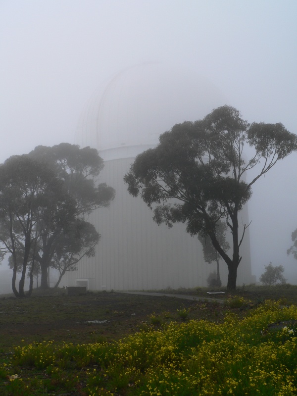 the telescope is there in this picture