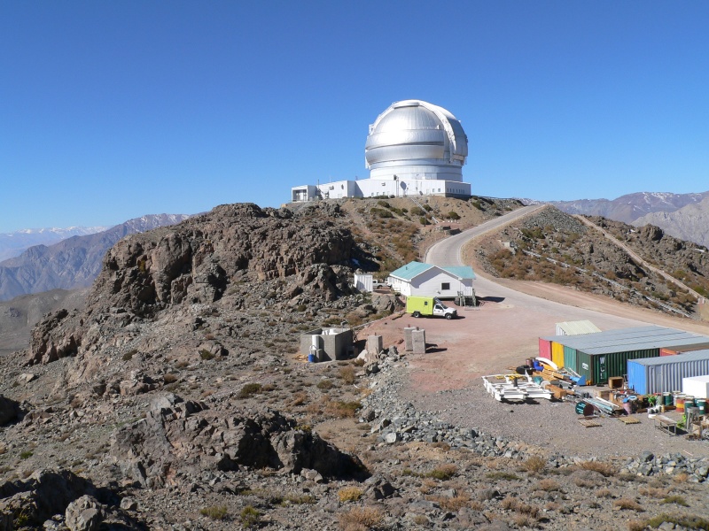 Gemini and Pachon cafeteria in foreground