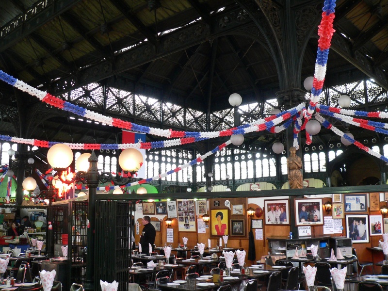 Santiago mercado central 