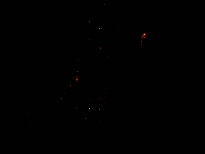 gas flares, over Venezuela