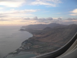 landing in Honolulu