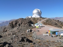 Gemini and Pachon cafeteria in foreground