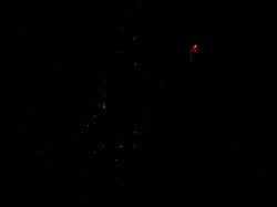 gas flares, over Venezuela