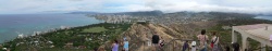 view from Diamond Head, Waikiki